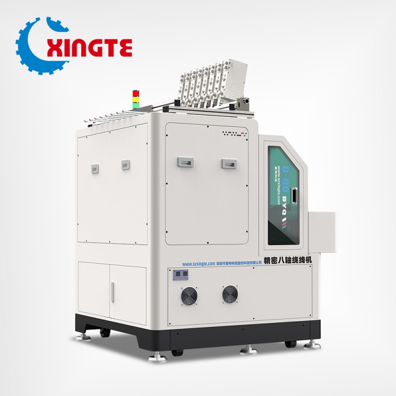Precision Eight-Axis Winding Machine with High Precision and 12000rpm for Multi-Layer Coil Winding
