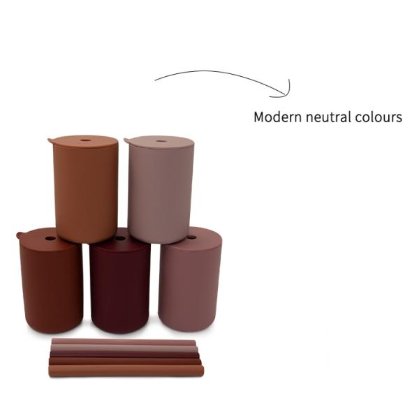 Spill Proof BPA Free Silicone Toddler Cup Unbreakable For Baby