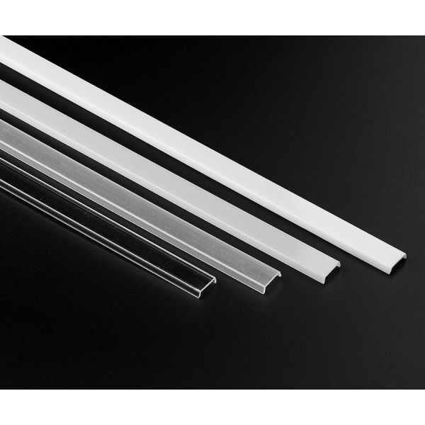 Round LED Aluminum Profile with 6063 T3-T8 Aluminum Alloy Anodized Finish for Customized Length Surface Mounted LED Lighting