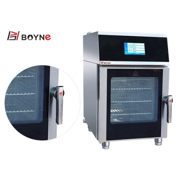 Коммерчески электрическая аттестация CE столешницы палубы высокой эффективности 4 печи Combi пара Sreen касания