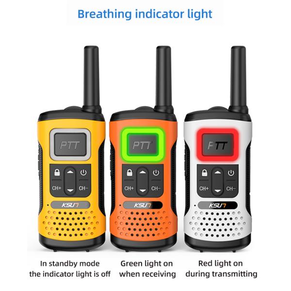 Handheld UHF KSUN GZ32 PMR FRS License Free Two Way Radio with Clone Decoding Function