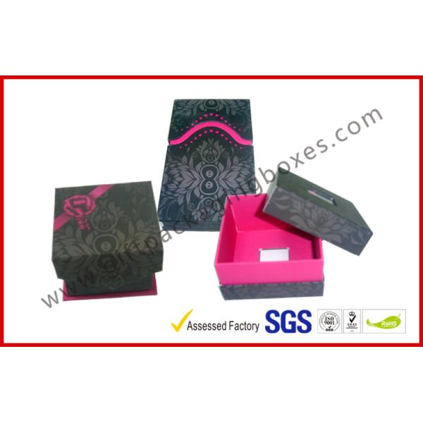 Customized Design Offset Printing Apparel Gift Boxes , Jewelry / Ring Gift Box
