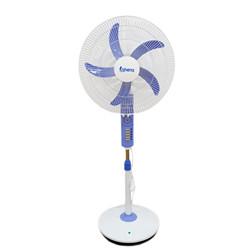 16 / 18 Inch Rechargeable Solar Fan Energy Saving DC 12V Floor Fans With Battery
