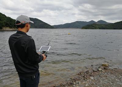 Piloto automático portátil do smartphone DEVICT GPS de Wireles com o mapa de Google para o barco da isca