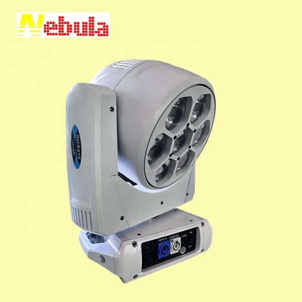Nebula 7X40W LED RGBW Zoom Wash Pixel Control DMX Stage Moving Head Light