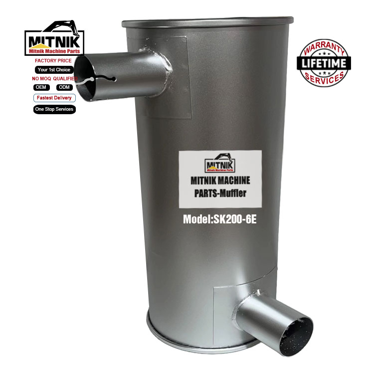 Aluminized Steel Muffler Silencer 266 6252 Apply to Excavator Engine or Other Engine