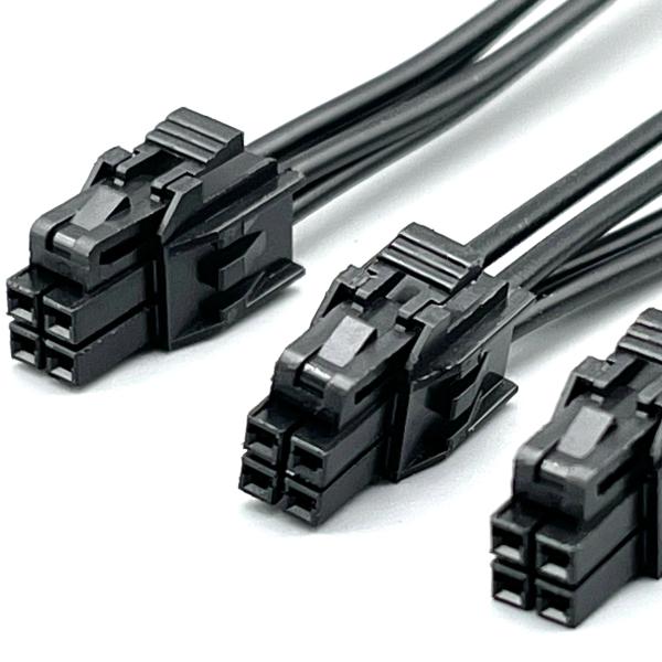 Montage personnalisé de l'appareil de câblage électrique Molex Nano Fit 2.5 à 4 broches