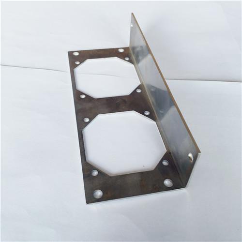 Customized aluminum stamping plate LED lens holder with brush