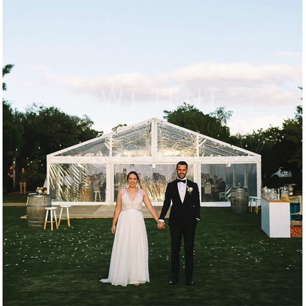 Durable Wedding Canopy Tent Aluminum Frame Services Life 15 - 20 Years