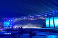 Pantalla LED de alquiler de interiores SMD P1.56 RGB Fácil de instalar 500*500 mm