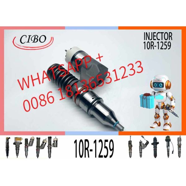 OEM High Pressure Injector 212-3467 10R-1259 Common Rail Injector Assy  C10 C12 Engine Injector for  Excavator