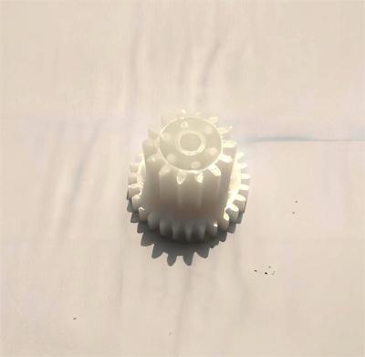 Injecting Molding Plastic Molded Gears , Double Spur Gears For Electrical Lifting Beds