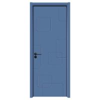 Pintura personalizable Puerta de WPC Solución ecológica para la decoración de interiores de Juye Puerta de WPC