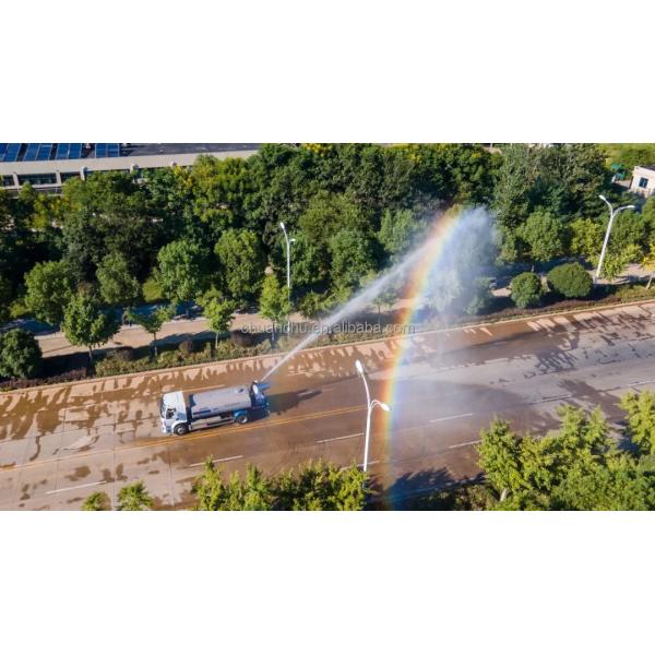 Pure Electric 13.5m3 Dust Suppression Truck Advanced Dust Control with Improved Fog Cannon System