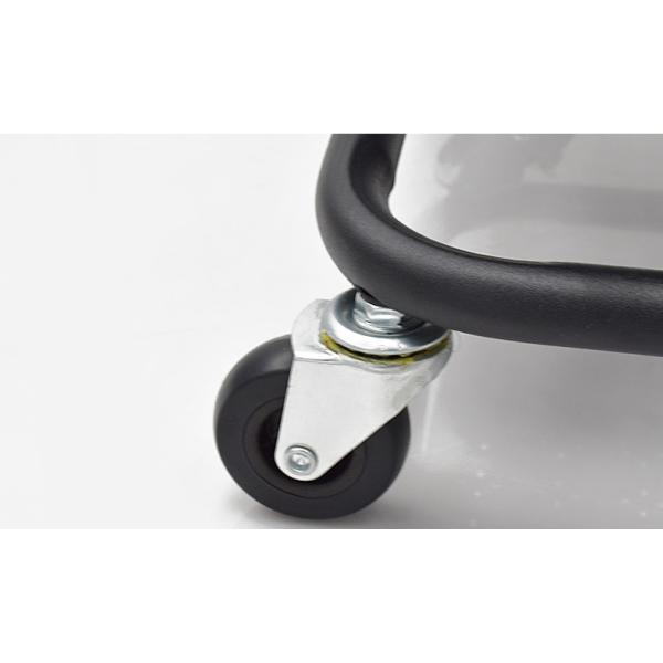 Wear Resistant Kitchen 45KG Bearing ABS 3 Shelf Trolley