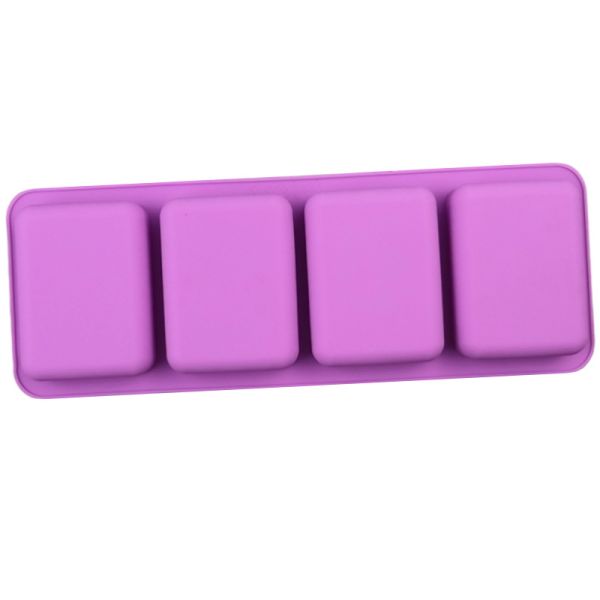 1 Piece SHUXIN YZ-66 Square Silicone Cake Molds Eco-Friendly Disposable for Soap Candle Resin Crafting High Temperature