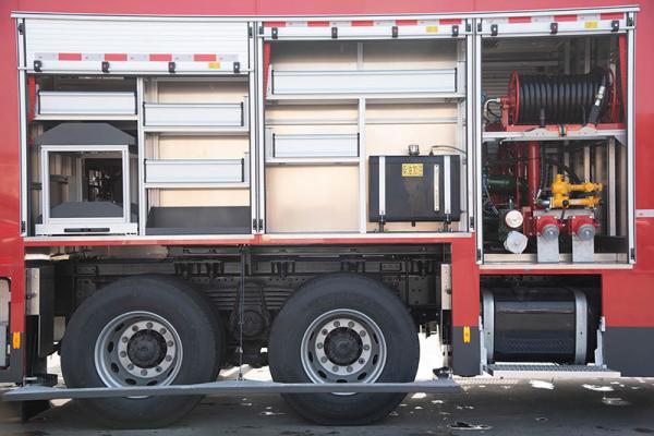MAN Chemical Decontamination fire fighting vehicles Single row cabin 90km/H