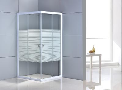 Compartiment d'un seul bloc 5mm ISO9001 de douche d'alliage d'aluminium