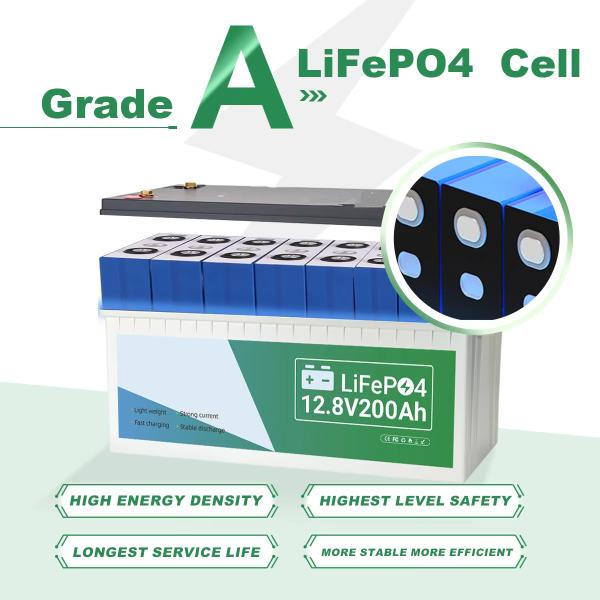 Vehicle Lithium RV Battery 12v 100ah 150ah 200ah LiFePO4 For Camper