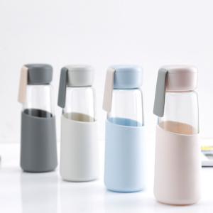 Material livre de vidro inquebrável do Borosilicate da garrafa de água BPA para