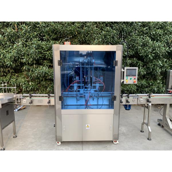 Línea equipo 700-1500BPH del embotellado del control del PLC para el aceite de coco