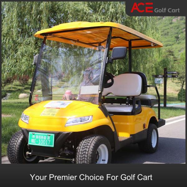Multiple Colors 4 Seater Golf Cart With Self Adjusting Steering System
