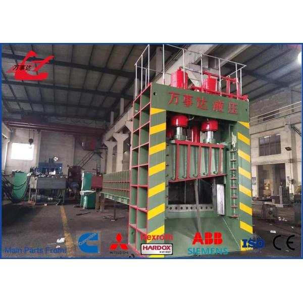 Scrap Gantry Shear 800ton Cutting Force Foundry Scrap Steel Baler