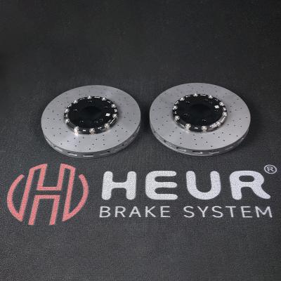 Heur Ceramic Carbon Brake Rotors For Tesla Model S Y 3 Upgrade 400*36mm F Set