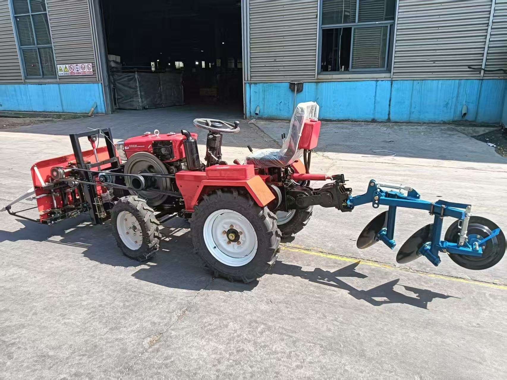 18HP Walking Tractor for Small Field Cultivation with Power Tilling and Garden Farm Support Model 2