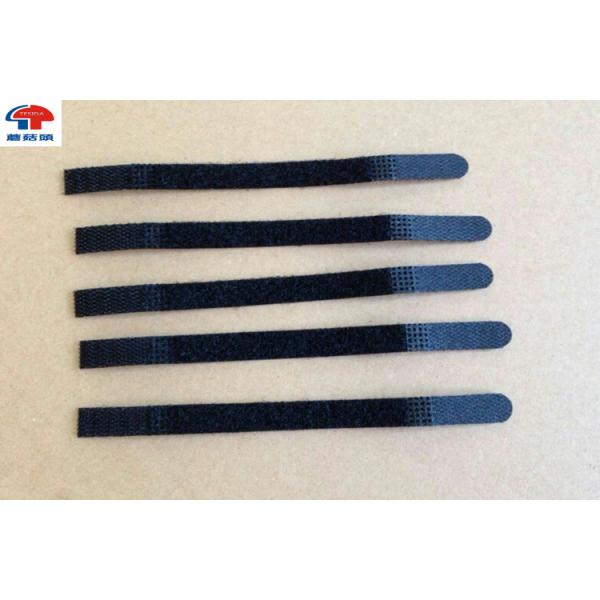 Black hook and loop tape for sewing , hook & loop fasteners 100% Nylon