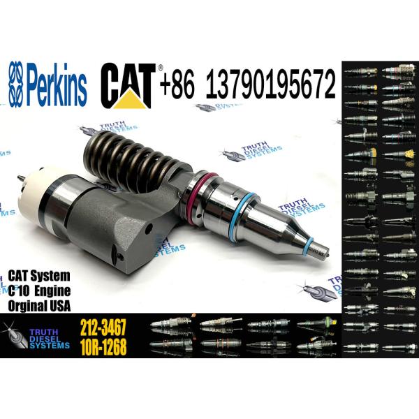 C10 Fuel Injector Assembly 203-7685 212-3467 212-3468 350-7555 317-5278 161-1785 10R-0967 10R-1259 10R-1258