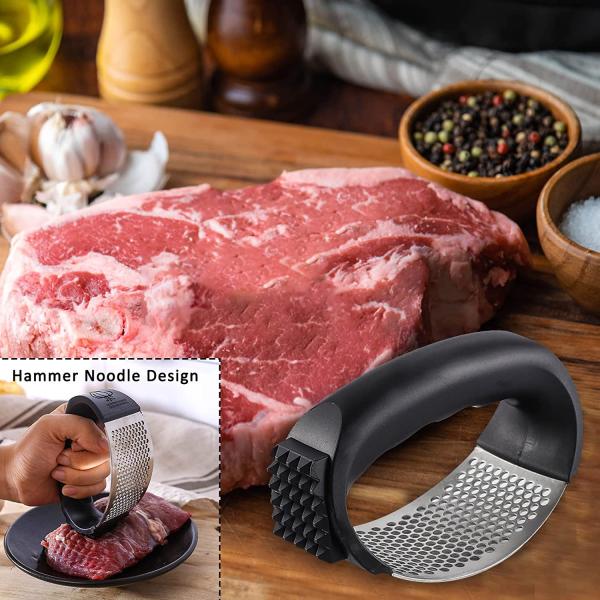 Free Samples Stainless Steel Garlic Mincer Grinder for Sustainable Kitchen Accessories