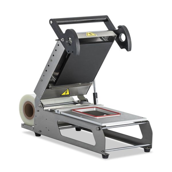 Customizable Manual Edge Cutting Sealer Machine FR230A  with Adjustable Temperature Control and Ergonomic Handle for Food Trays