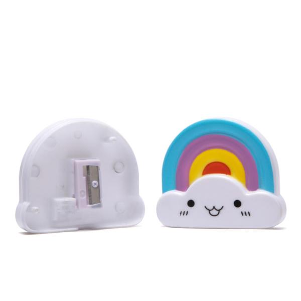 KID SAFE PATENT Hot Selling Cheap Horse Baby Cute  Fancy Custom Rainbow School Manual Single Hole Animal Pencil Sharpene