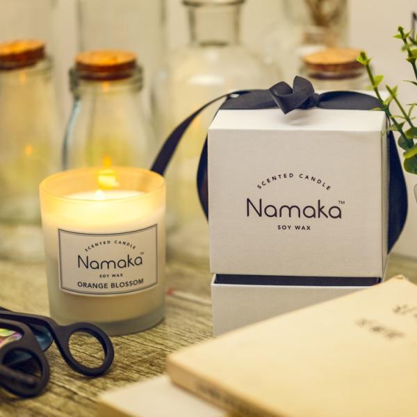 Логотипная лента картонная свеча подписная коробка роскошная подарочная упаковка