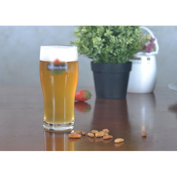 11oz Heineken Beer Glass , Promotional Machine Pressed Pint Beer Glass