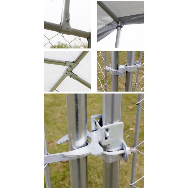 outdoor dog kennels 6'x10'x10'