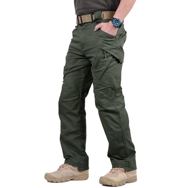 Autumn Streetwear Khaki Pants Men's Cargo Pants for Outdoor Activities