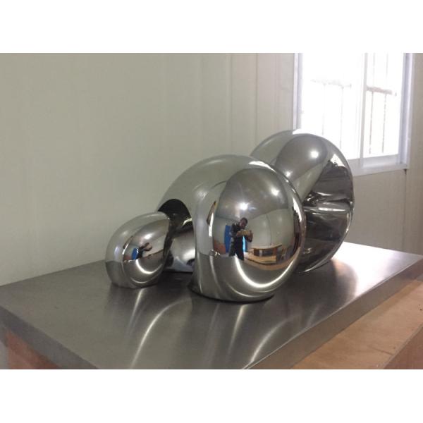 OEM Home Decor Sculptures Abstract Mirror Polished Stainless Steel Sculpture
