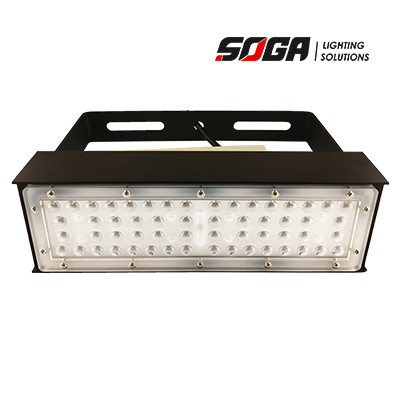 Outdoor LED Flood Lights with 1~10Vdc PWM Timer Dimming and 49×21° Beam Angle Featuring Lumileds 5050