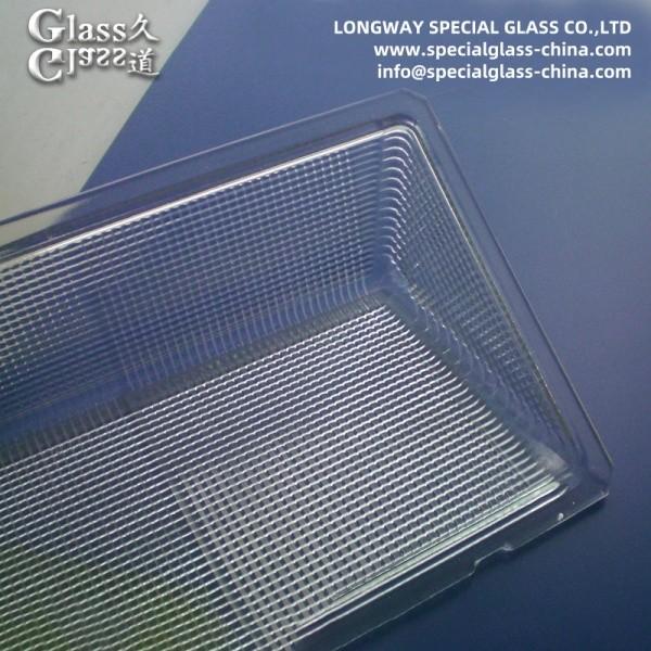 High Clarity Borosilicate Glass Lamp Cover For Industrial Light