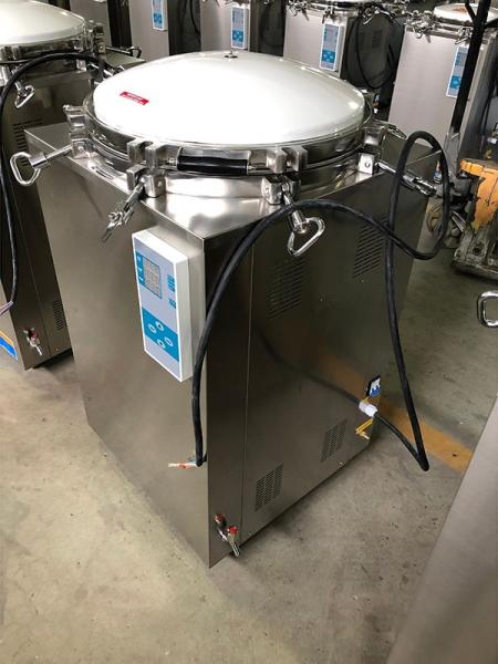 35L User-Friendly Operation Stainless Steel Vertical Laboratory Autoclave