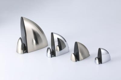 Antirust Sturdy Glass Shelf Clips Aluminium Material Wear Resistant