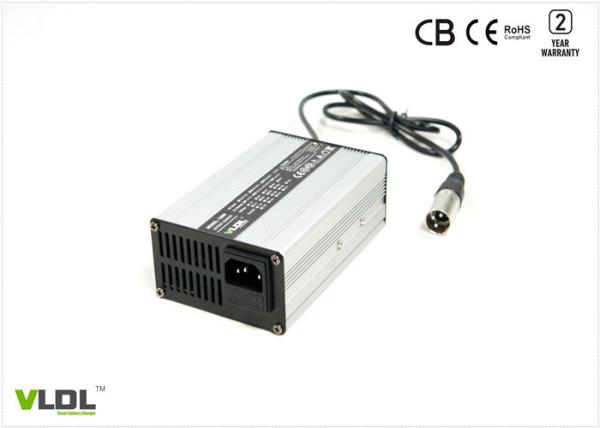 Wheel Chair 2A 48 Volt Battery Charger , SLA / Lithium Ion Battery Charger With Black Silver Case