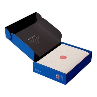 Caixa de correio personalizada de papel corrugado de forma diferente embalagem de papelão para artesanato de presentes