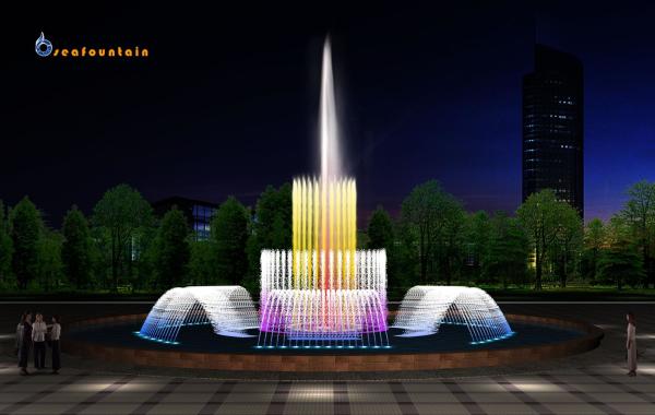 Control Cabinet Outdoor Lake Musical Fountain Stainless