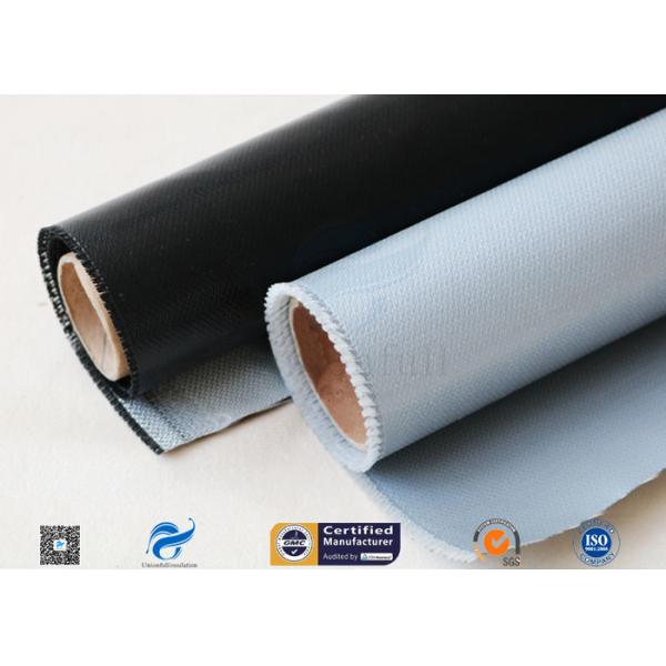 15оз чернят покрытую силиконом ткань стеклоткани для восходящего потока теплого воздуха/электрической изоляции