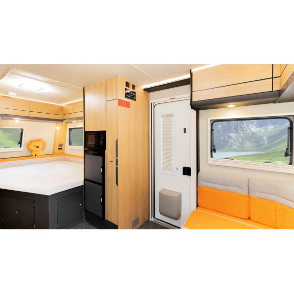 Hard Top Camping Trailer RV Elegant Travel Trailer Resort Grade Luxury