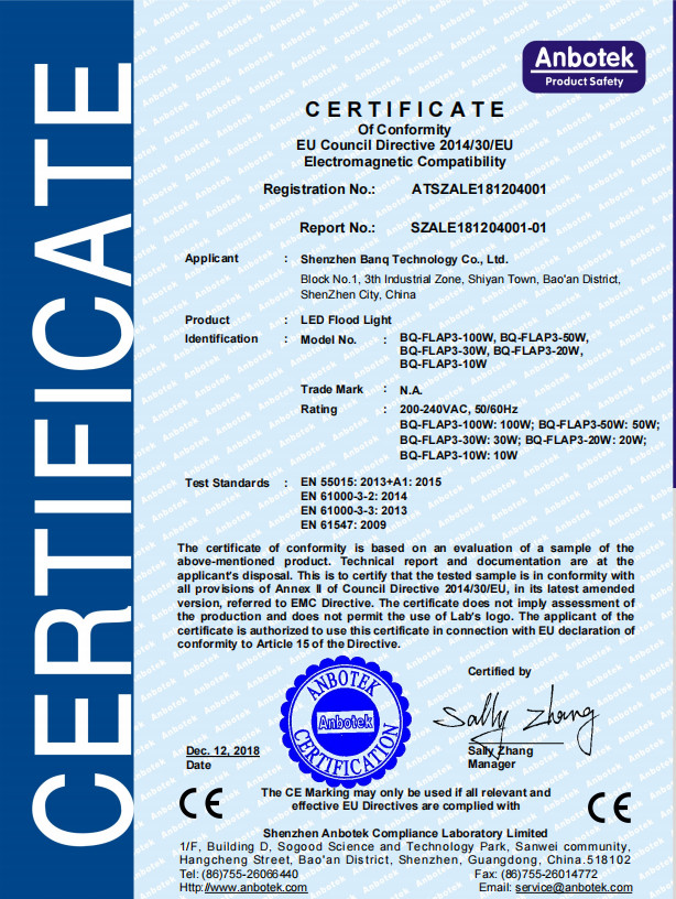 Shenzhen Snetop Technology Co., Ltd Сертификации