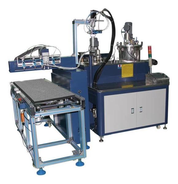 Automatic 2 Part AB Silicone Epoxy Resin Urethane Resin Meter Mix Dispensing Machine Robot